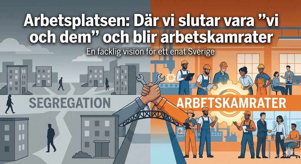 Arbetsplatsen: Där vi slutar vara ”vi och dem” och blir&nbsp;arbetskamrater